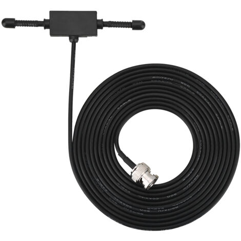 10 Fuß lange Mobilfunkantenne für Scanner, Vollband, mit Glashalterung und BNC-Anschluss
