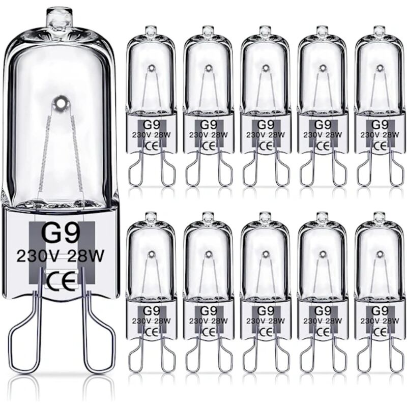 Image of 10 Halogen G9 Bulbs – 230V&hellip;