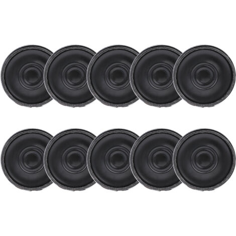 10 Haut-parleurs ronds 28mm 8Ω 1W pour interphone, jouets et accessoires audio