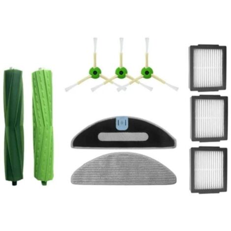 10-in-1-Set, Komplettes Set mit Ersatzteilen für iRobot Roomba Combo i5, i5+, j5 und j5+ Saug- und Wischroboter, für optimale Wartung und Reinigung