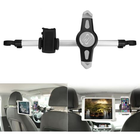 10 inch Car Tablet Holder, Car Tablet Mount, 360° Rotating Headrest, Compatible with iPad 2/3/4/Mini/DVD, Samsung Galaxy Tab (7-10.5 inch)