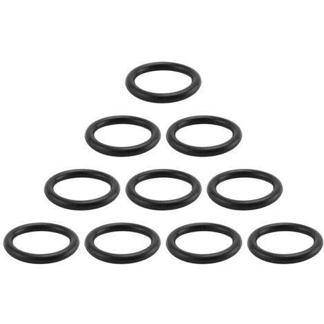10 joints toriques nitrile noir 32mm extérieur 25mm intérieur