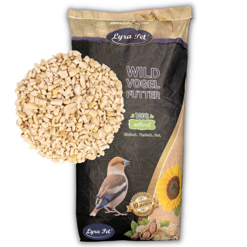 25 kg de cacahuètes blanches hachées Lyra Pet Nouvelle récolte