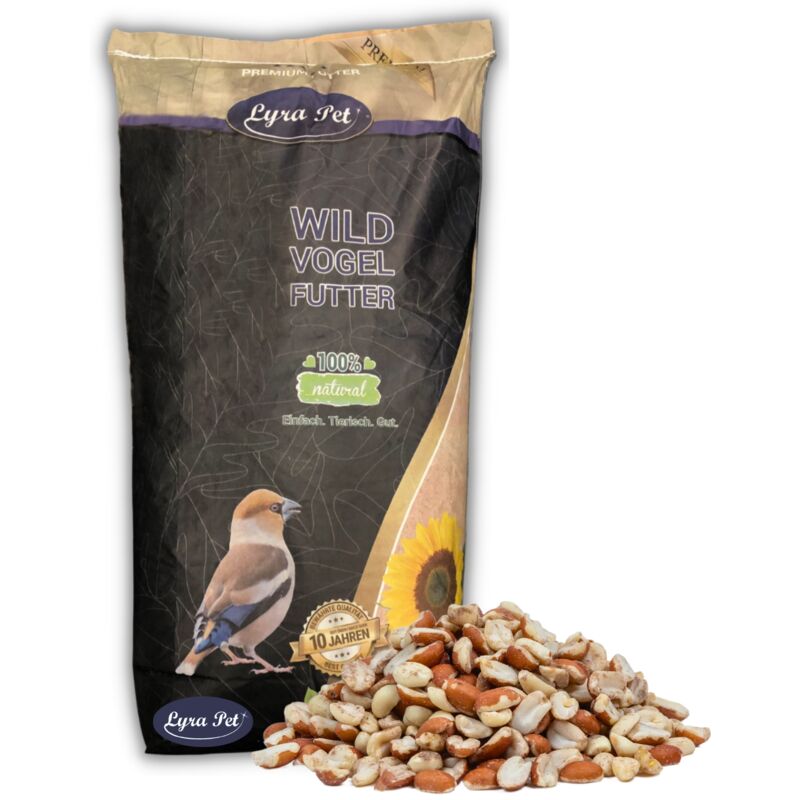 25 kg de noyaux d'arachide Lyra Pet fendus mélangés blanchis et avec la peau