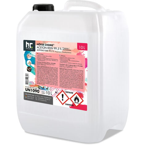 HÖFER CHEMIE GMBH 10 L Aceton rein 99,5%