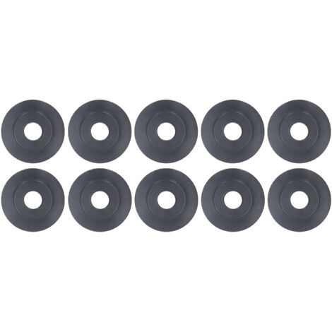 10 Lames de Rechange pour Coupe-Tubes en Acier au Manganèse Ultra-Fines, Diamètre Extérieur 18mm, Intérieur 5mm, Largeur 3.8mm