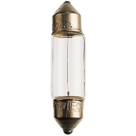 10 lampadine a festone 11x36 c5w, 12 volt 5 watt base sv8.5-8
