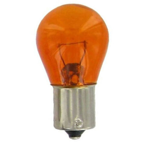 10 lampadine ambra PY21W, 12 volt 21 watt attacco bau15S