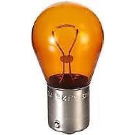 10 lampadine ambra PY21W, 24 volt 21 watt attacco bau15S
