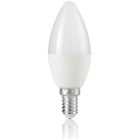 10 Lampadine Led Ovale E14 7 Watt 4000 K 600 Lm Bianca