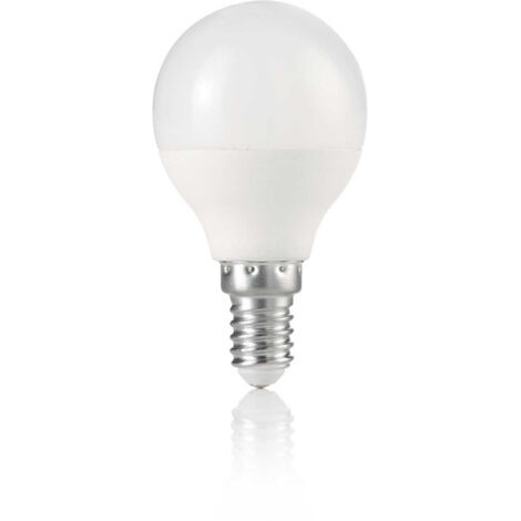 10 Lampadine Led Sfera E14 7 Watt 4000 K 600 Lm Bianca