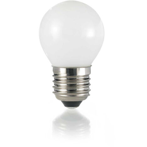 10 Lampadine Led Sfera E27 4 Watt 3000 K 360 Lm Bianca
