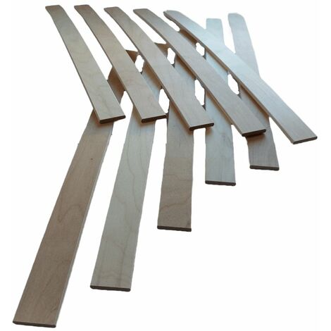 10 lattes - 580x53x8 mm - spécial / bz / clic clac