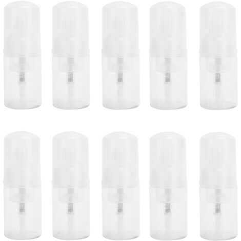 10 leere 30-ml-Fläschchen für Flüssigseife, wiederbefüllbar und ideal für unterwegs