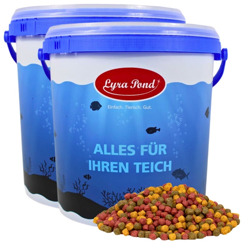 Lyra Pet - 2 x 10 litres Lyra Pond® Pond Allround Mix en seau mhd 8/2025