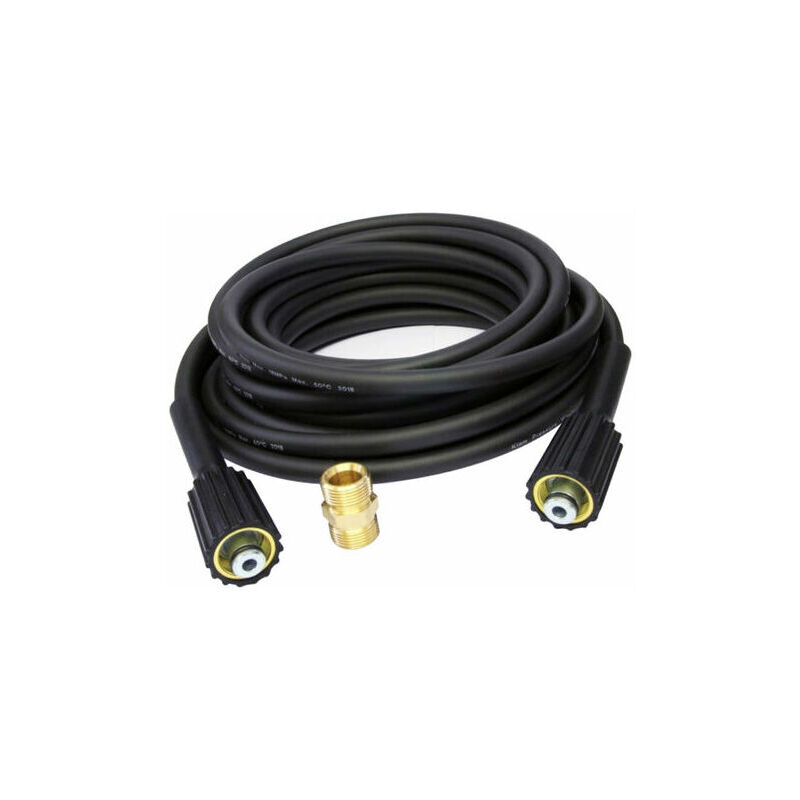 10 m Karcher Rallonge Tuyau Serie k Nettoyeur Haute Pression Tuyau M22 Connecteur Femelle a Male
