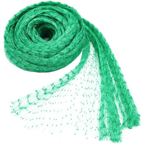 AAMUNPA 10 m x 4 m Vogelschutznetz, Vogelschutznetz für den Garten, Vogelschutznetz aus Nylon, schützt Obstbäume und Gemüse vor Schäden durch Vögel und andere Tiere.