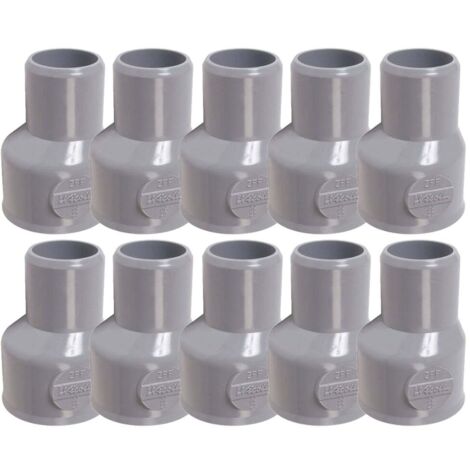 10 manchettes de réparation pvc évacuation Mâle Femelle Ø32/25 - Nicoll