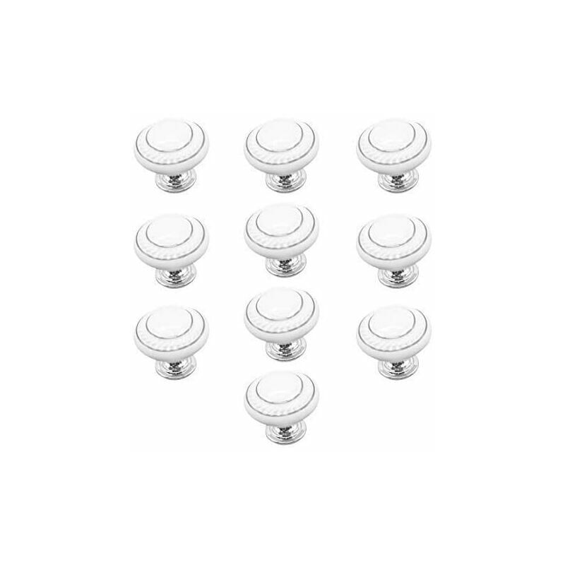 Qersta - 10 maniglie e pomelli per cassetti