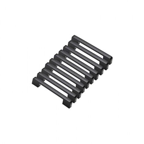 10 manijas de puerta de aleación de aluminio negro con barra en T para gabinetes de cocina, paso de 160 mm.