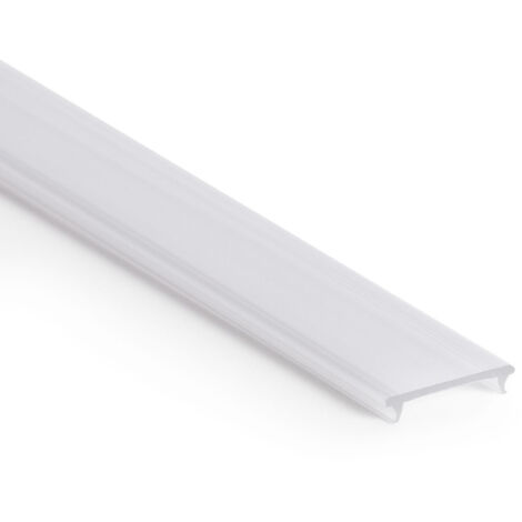 10 Meter Abdeckung für Aluminiumprofil kompatibel mit Ref. 129031 Halbtransparent