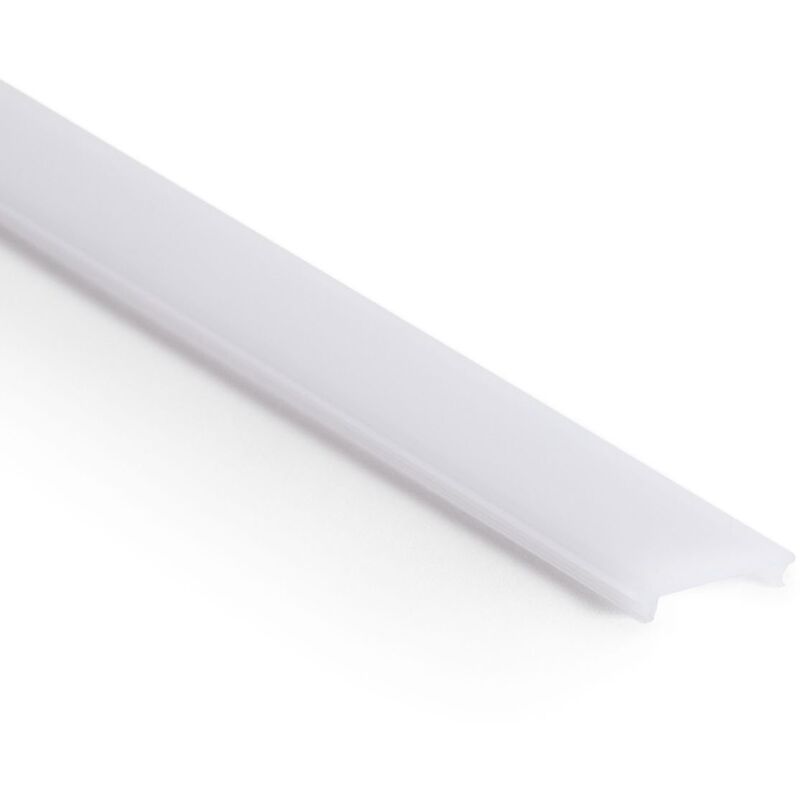 10 Meter Abdeckung für Aluminiumprofil kompatibel mit Ref. 128977, 128982, 151775 Transluzentes Weiß