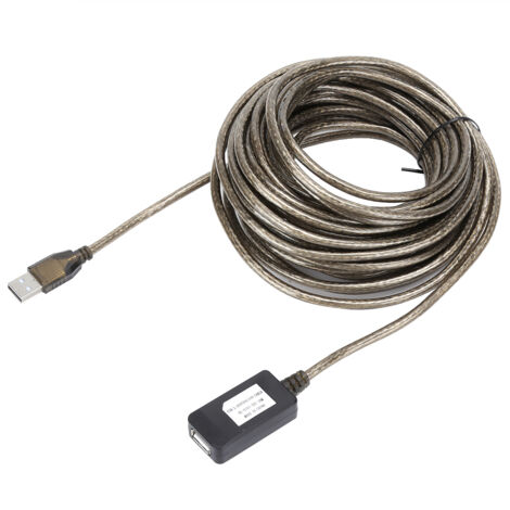 10 Meter langes USB-Verlängerungskabel für Windows und Mac, kompatibel mit PC- und Macintosh-Systemen