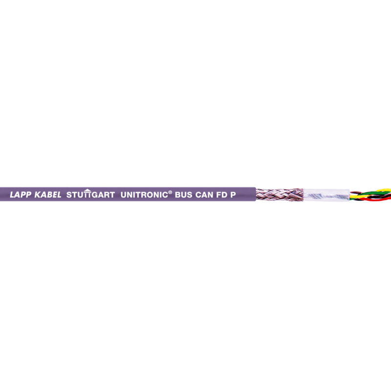 10 Meter Lapp 2170273 Unitronic Bus Can Fd P Busleitung 2x2x0, 25 Mm² Geschirmt I Hochflexible Schleppkettenleitung I Ölbeständig I Uv-beständig I
