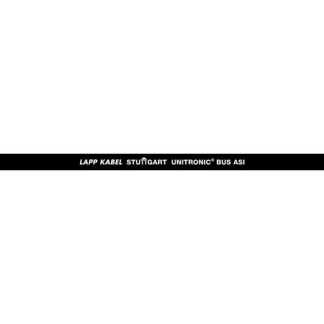 10 Meter Lapp 2170372 Unitronic BUS ASI LD (G) Busleitung 2x2,5 mm² BK I Gummi Kabel I Gummileitung schwarz I Datenleitung 2-adrig I Halogenfrei I Bus Kabel I Buskabel AS-Interface I Datenkabel flach