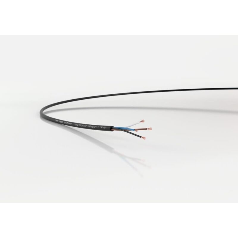 10 Meter Lapp 7038905 Unitronic LifYY A 3x0, 34 Mm² I Sensorleitung Mit Ul-Zulassung I Datenkabel I Sensorkabel I Aktorkabel I Aktor-Leitung I 3