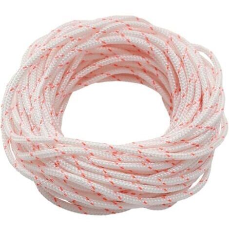 10 mètres Corde de démarrage, corde lanceur motoculteur, 3mm corde lanceur motoculteur tronconneuse