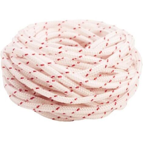 10 mètres corde lanceur tondeuse 4mm, corde lanceur motoculteur tronconneuse (4mm 10m)