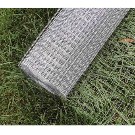 Grillage maille fine carrée 25m x 1m - Chemin des Poulaillers