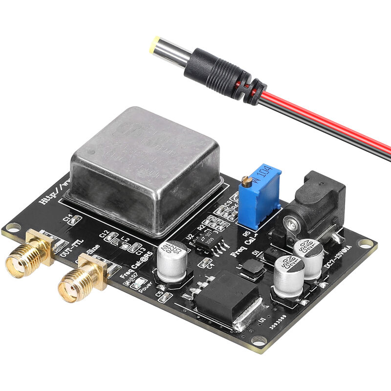 10 MHz Frequenzreferenzmodul Frequenz Referenzquelle niedriger Phasenrauschen für Soundsystem -Decoderfrequenzmessgeräte – Modell:Mehrfarbig | 00755924613170