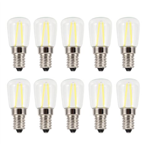 10 Mini-E14-LED-Lampen, 1,5 W, dimmbar, 110 V, für Kronleuchter, Wandleuchten und Wohnraumbeleuchtung