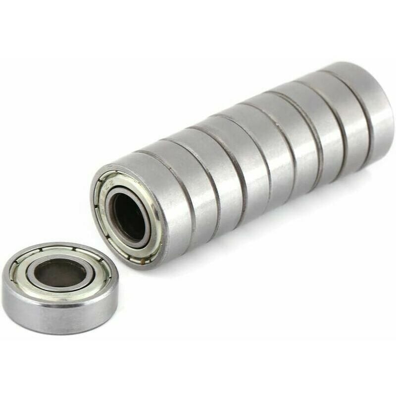10 Mini-Kugellager, hitzebeständig, geschirmt, mit Flansch, langlebig, Mehrzweck-Stahllager, 698ZZ, 8 x 19 x 6 mm, T-Audace, Fei Yu | 07007910227896 10 Mini-Kugellager, hitzebeständig, geschirmt, mit Flansch, langlebig, Mehrzweck-Stahllager, 698ZZ, 8 x 19 x 6 mm, T-Audace, Fei Yu | 07007910227896