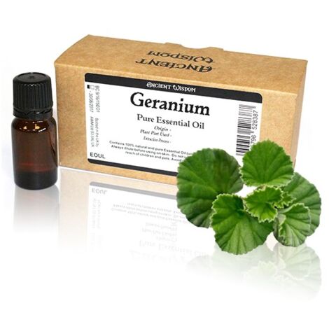 10 ml d'huile essentielle de géranium (Egypte) sans marque- Vendu par 1