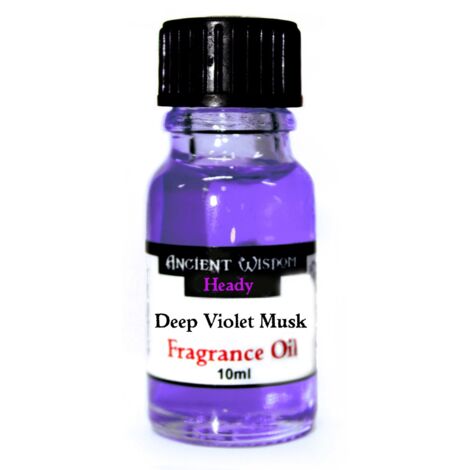 10 ml d'huile parfumée à la violette profonde et au musc- Vendu par 1