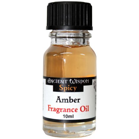 10 ml d'huile parfumée ambrée- Vendu par 1