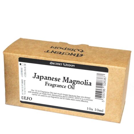 10 ml d'huile parfumée de magnolia japonais  SANS ÉTIQUETTE- Vendu par 1