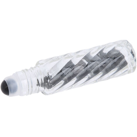 10-ml-Reise-Roll-On-Flasche aus Obsidianstein für Aromatherapie und natürliche Pflege