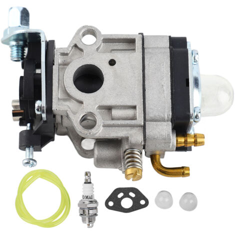 10-mm-Aluminiumvergaser-Reparatursatz für Weedeater-Freischneider 1E34F, 1E36F, TU26, TL26 (26 cm³, 33 cm³)