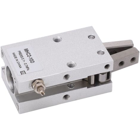 10-mm-Doppelwirkungs-Pneumatikzylinder, Aluminium, mit M5x0,5-Gewinde