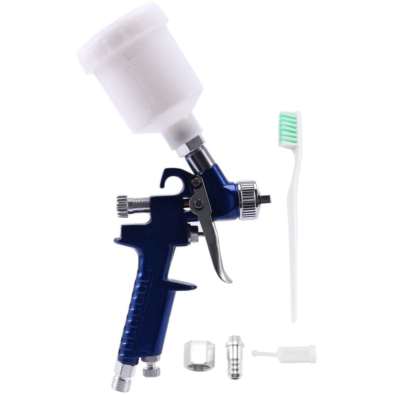 Image of 1,0 mm Düse H-2000 Professionelle hvlp Mini Air Paint Airbrush Für Malerei Auto Aerograph