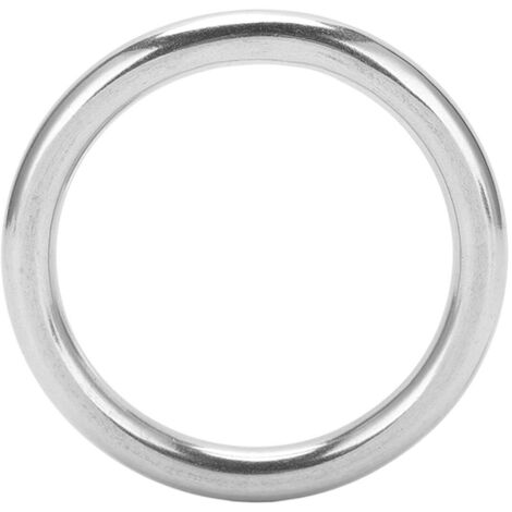 10 mm Edelstahl-Aufhängeringe für Boote, Hängematten, Yoga – 10 x 70 mm