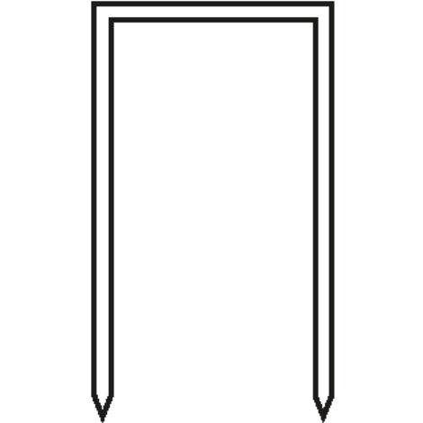 10 mm Heftklammern (Sieht 5.000 Stk.)  AIRKRAFT 2405410