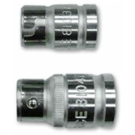 10-mm-Vierkant-Bithalter-Steckschlüssel, 1/2" und 3/8"