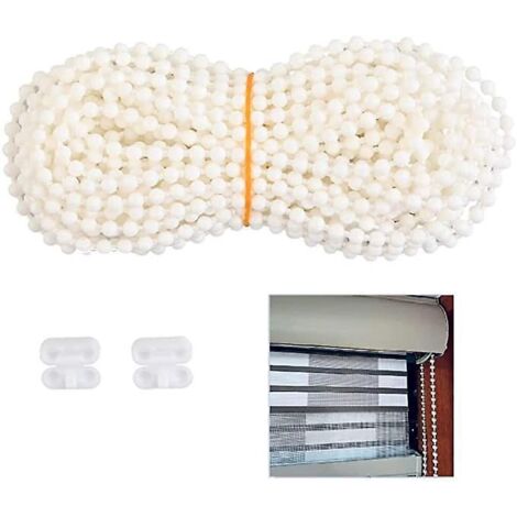 10 Mtres De Chane De Store , Cordon De Chane De Perles, Cordon Pour Store  Enrouleur Vnitien Vertical, Pices De Rechange, Accessoires De Rparation