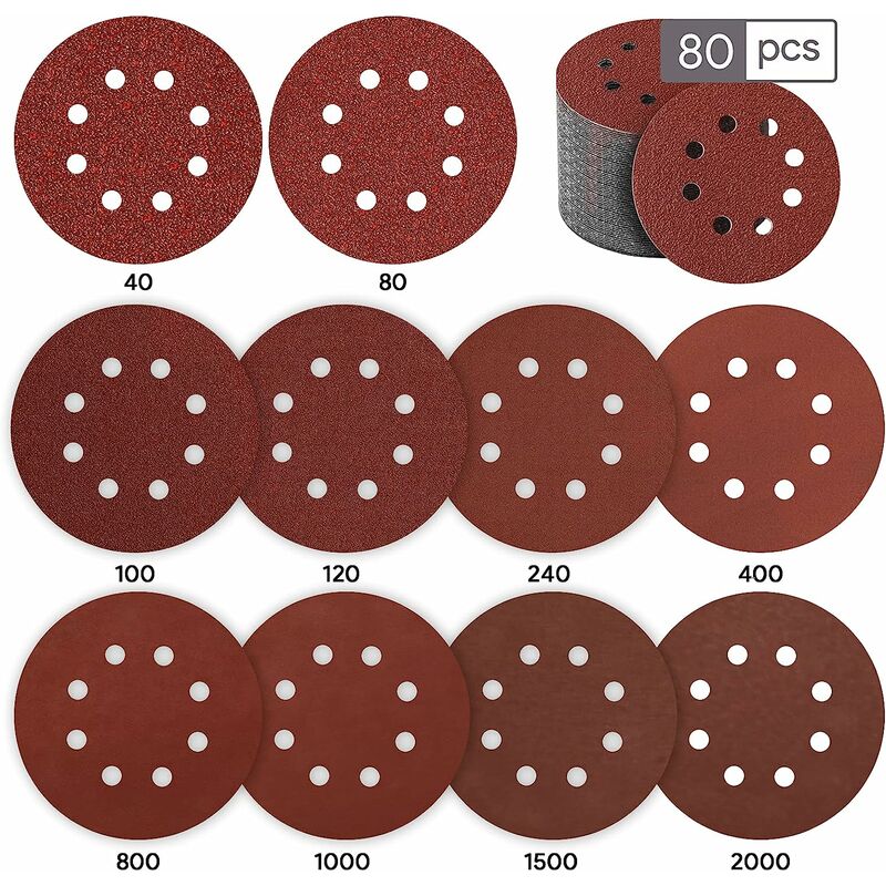 10 P40 / P80 / P100 / P120 / P240 / P400, 5 P800 /...