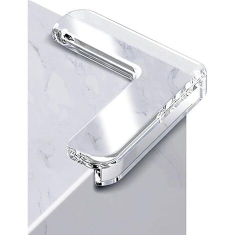 10 Pack Clear Corner Protectors with Strong Acrylic Adhesive for Furniture Against Sharp Corners